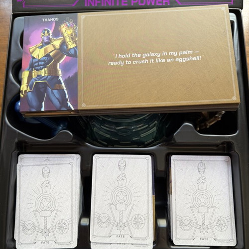 Marvel Villainous Infinite Power board game like new