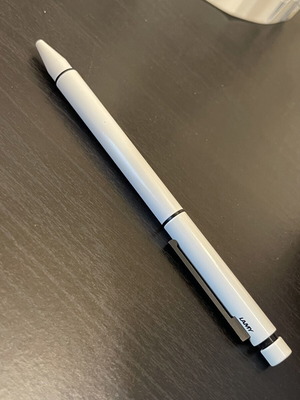 Lamy mechanical pencil pen 2 in 1 used with ink and spare tip
