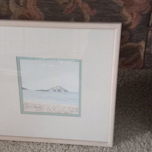 Watercolor painting new, dimensions 34×34