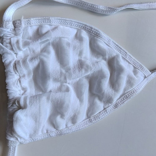 Bikini super sexy string white size XS new