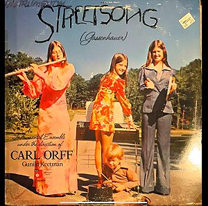 Carl Orff, Gunild Keetman - Street Song (Gassenhauer) (LP). 1975. VG+ / G+