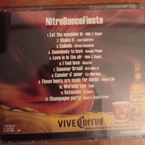 Nitro Dance Fiesta CD like new
