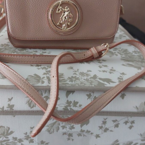 U.S. Polo Assn. crossbody bag beige like new
