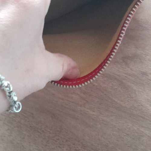 KEM crossbody bag red like new