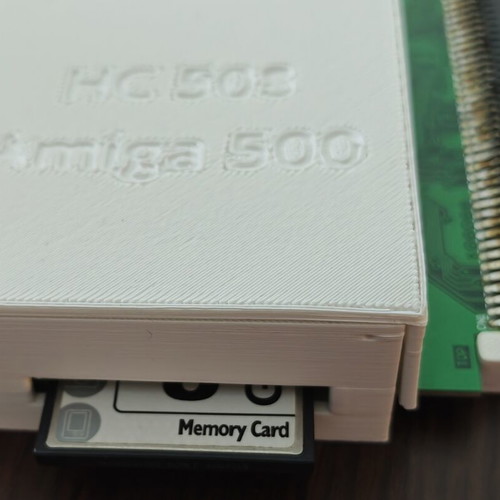 Amiga 500/500+ Accelerator HC508 Turbo like new with 8MB fast RAM and IDE controller
