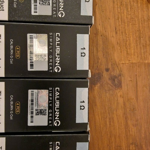Uwell Caliburn G Coils new, 16pcs 1.0ohms, 4 packs sealed