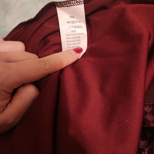 Attrattivo dress Large like new, burgundy