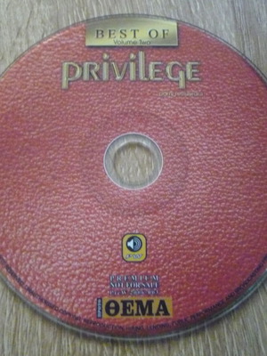 Best of Privilege Volume Two CD used, electronic