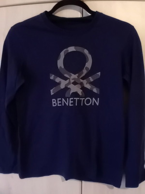 Set of 2 children's long-sleeve shirts Benetton special offer