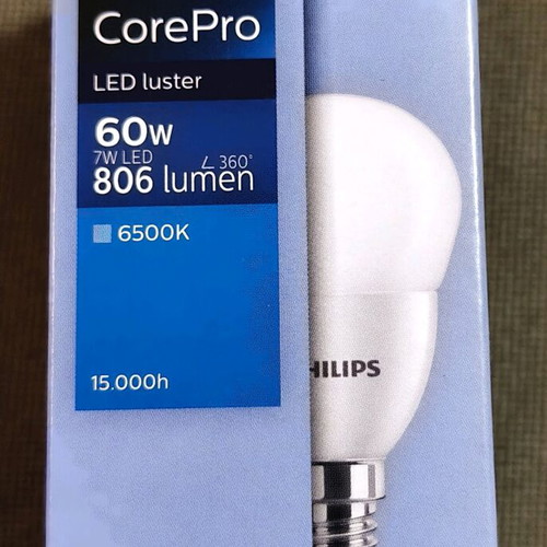 Philips CorePro LED Bulbs 7W E14 new, pack of 10