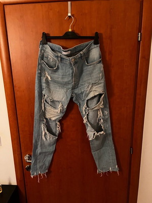 Παντελόνι Zara μπλε σαν καινούργιο, νούμερο 46