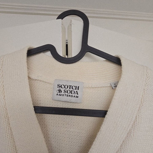 Scotch & Soda cardigan for 16 years old, medium, like new, white