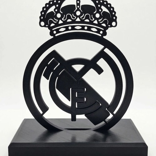 Real Madrid logo stand new, authentic