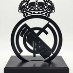 Real Madrid logo stand new, authentic