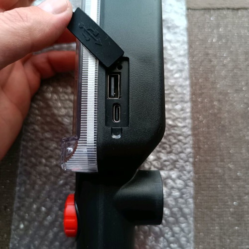 Rechargeable LED Work Light with Brightness Adjuster, Hook and Magnet