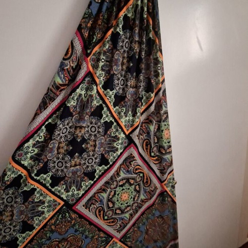 Celestino Maxi Halter Dress One Size like new, boho print