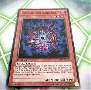 YuGiOh tcg THE DARK - HEX - SEALED FUSION LCYW-EN263 COMMON 1ST EDITION NEAR MINT