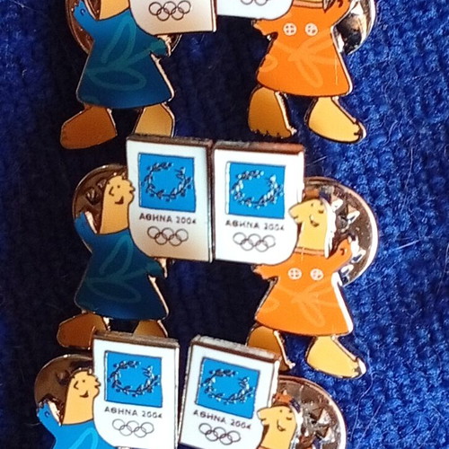 Olympic Games Athens 2004 Collectible Pins new, official licensed