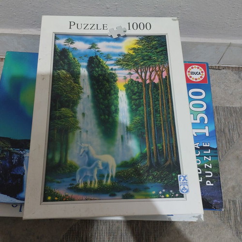 Puzzle 1500 pieces used
