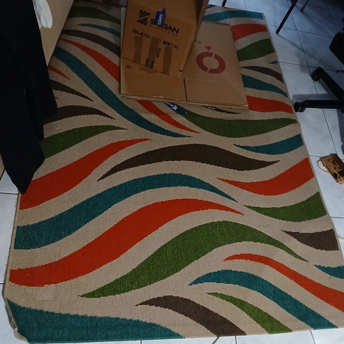 Summer rug like new, large size