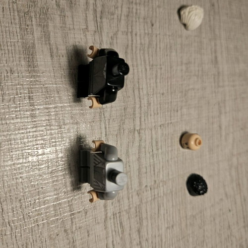 Lego Max Shrek sh0882 and Bruce Wayne sh0884 brand new from set 76252