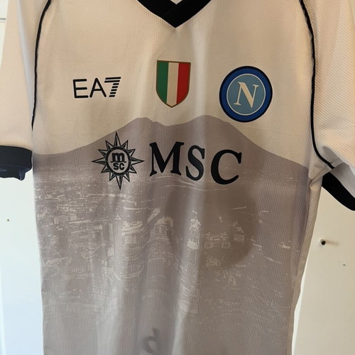 Ssc Napoli 23/24 Jersey Raspadori 81 Large Slim Fit like new