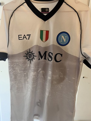 Ssc Napoli 23/24 Jersey Raspadori 81 Large Slim Fit like new