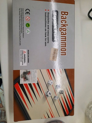 Magnetic backgammon new, in original box