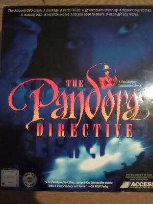 The Pandora Directive PC big box like new