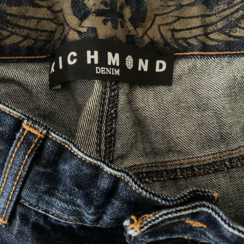 Jean John Richmond collectible pants like new, waist size 33, blue and gold