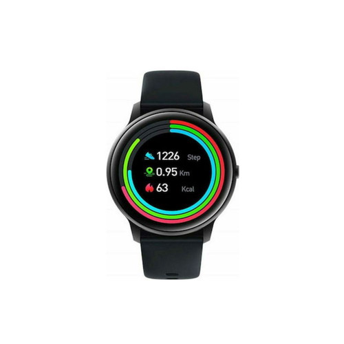 Imilab KW66 45mm smartwatch used, black, waterproof with heart rate monitor