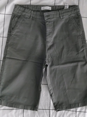 Βερμούδα παιδική γκρι χακί Zara 13-14