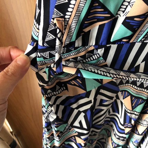 Long dress xxl new, colorful, polyester