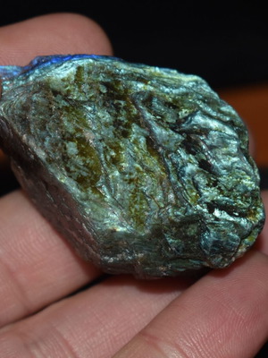 Labradorite raw used 53 grams, 50x35mm