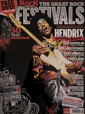 Classic Rock Presents Jimi Hendrix περιοδικό σαν καινούργιο