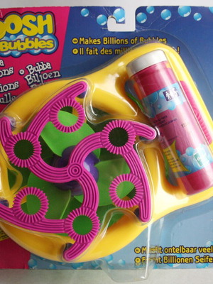 Koosh Buba Billions Bubbles bubble blower with fan Hasbro new