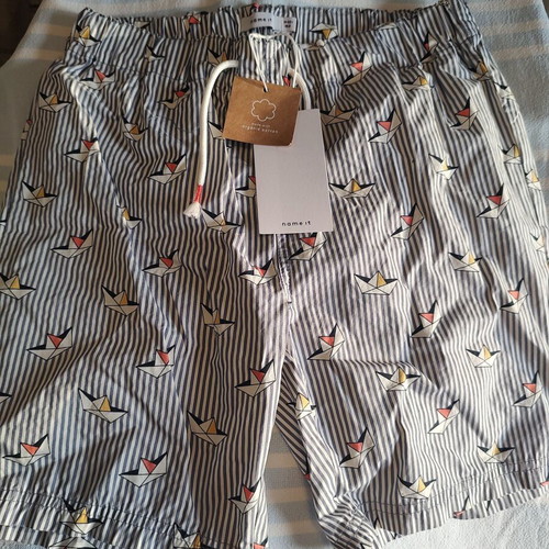 Name It boys' swimwear new, organic cotton, size 152 cm, ages 11-12
