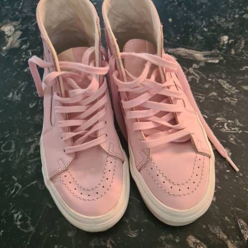 Vans women's shoes like new, soft pink, size 37