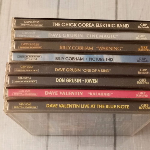 Jazz Fusion CD collection, 8 albums, GRP Records Digital Master