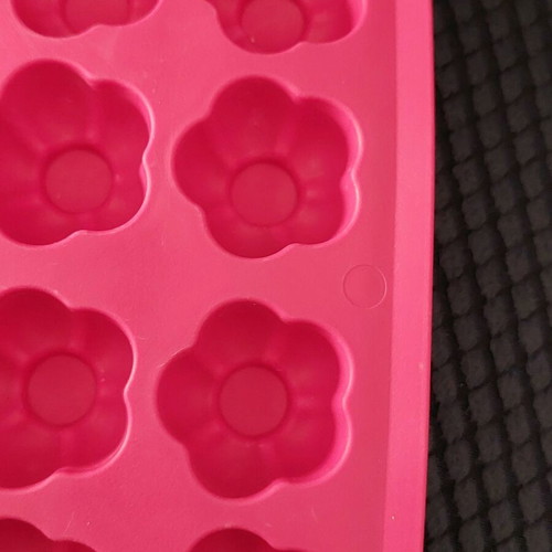 IKEA Silicone Ice Cube Tray Flower Shape New