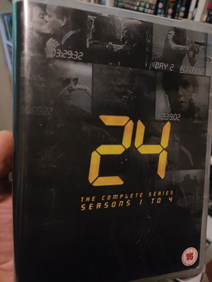 24 DVD πλήρης σειρά σεζόν 1-4 μεταχειρισμένο με αγγλικούς υπότιτλους