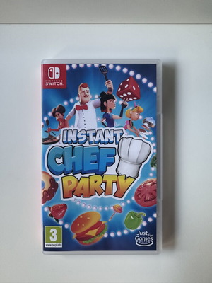 Instant Chef Party Nintendo Switch game like new