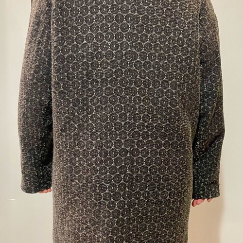 Anastasio Young women's coat like new, black and grey, L/XL