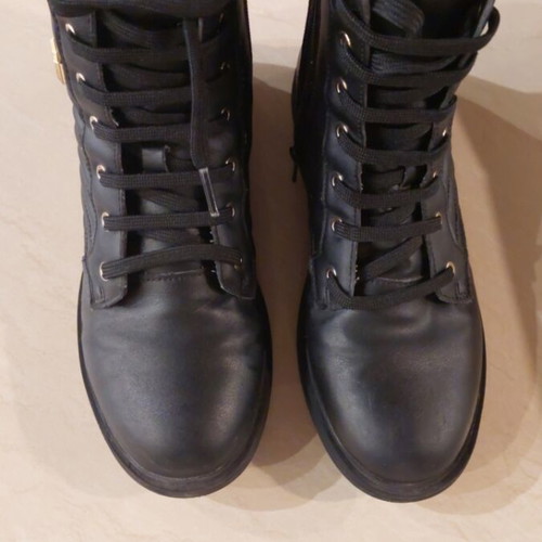 Geox J Eclair G. N J269QN black ankle boots like new, size 38