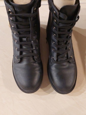Geox J Eclair G. N J269QN black ankle boots like new, size 38