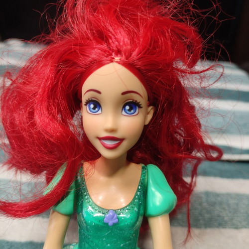 Mattel Disney Princess Ariel doll used, good condition