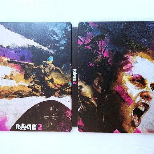 Rage 2 Deluxe Edition like new with steelbook and Wingstick