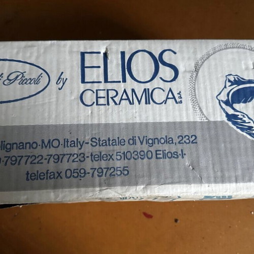 Vintage Elios Ceramica 15x15 cm tiles new, large quantity
