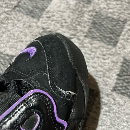 Nike Air More Uptempo used, black and purple, size 44
