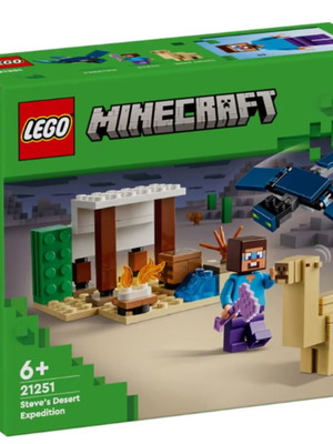 Lego Minecraft Steve's Desert Expedition 21251 καινούργιο
